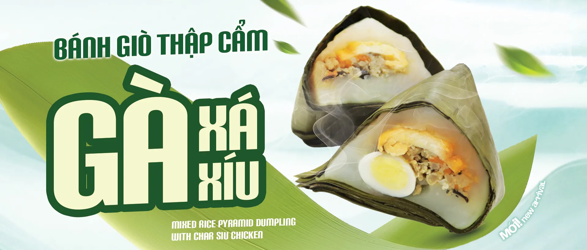 ✨ Bánh Giò Thập Cẩm Gà Xá Xíu – Chân ái mới của bạn mỗi sáng  🫶