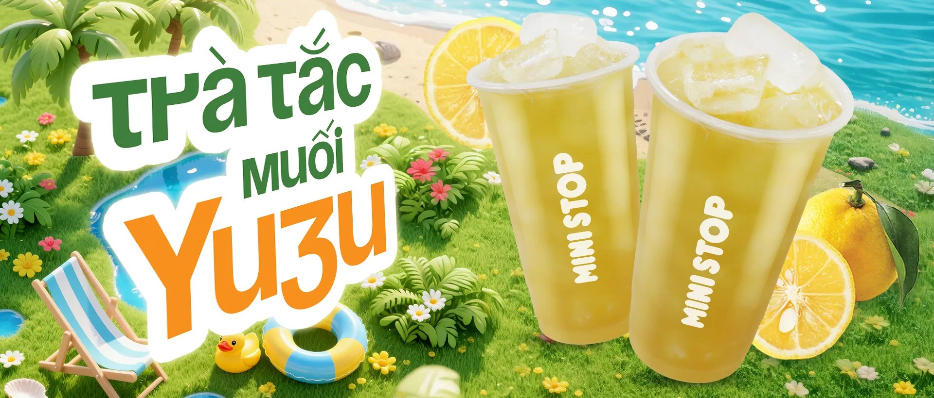 🍃Đại đại đi, nóng vầy phải uống TRÀ TẮC MUỐI YUZU mới đãaaa