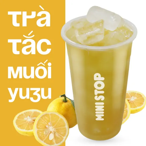✨ Trà tắc muối Yuzu